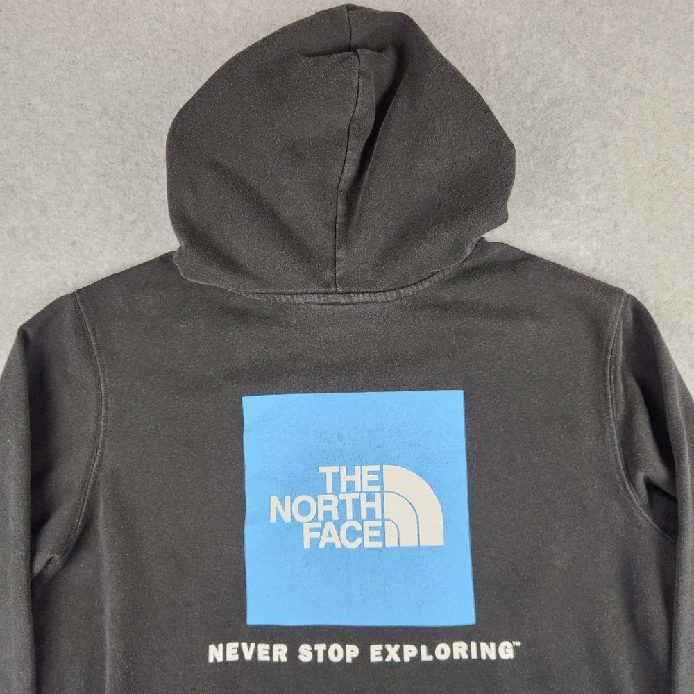 The North Face‎ Pullover Hoodie Men's Medium M Never Stop Exploring Black